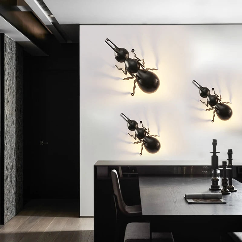 applique murale insecte créatif pour décoration intérieure - vue 3 sur 11