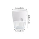 pot de fleurs auto-arrosant en plastique pour plantes succulentes