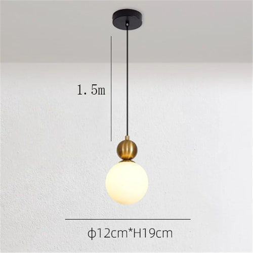 suspension en verre créative pour café bar restaurant - vue 10 sur 11
