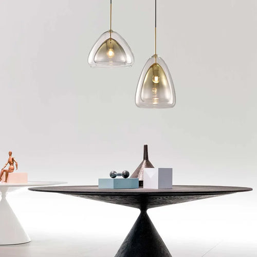 suspension en verre design nordique pour décoration intérieure moderne - vue 2 sur 15