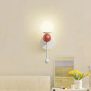 Applique murale LED en bois au design nordique moderne