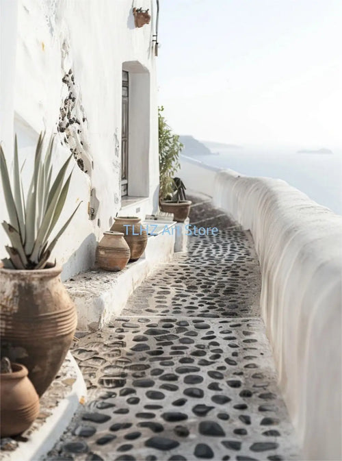 affiches modernes de paysages de voyage en grèce