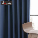 Rideau occultant moderne plissé pour salon ou chambre