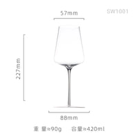 Verre a vin cristal extra fin style bourgogne