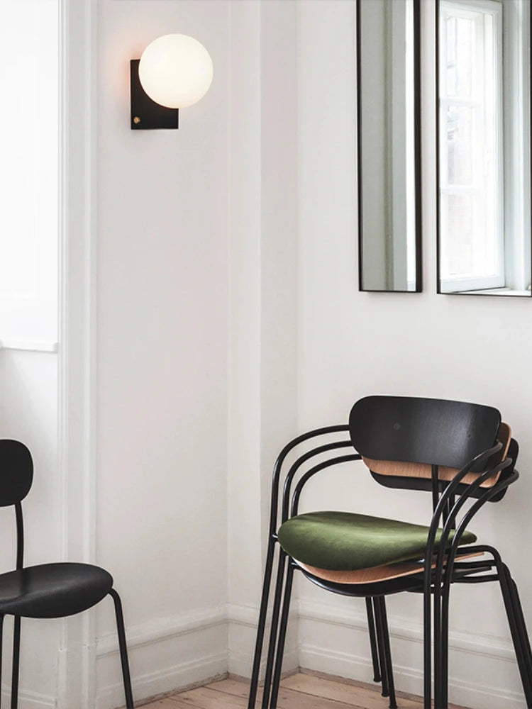 applique murale créative en acier inoxydable pour intérieur moderne - vue 5 sur 10