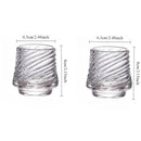 Verres whisky relief luxe style classique lot 2