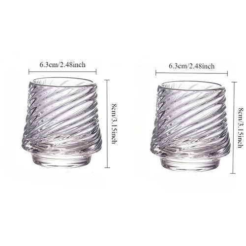 Verres whisky relief luxe style classique lot 2