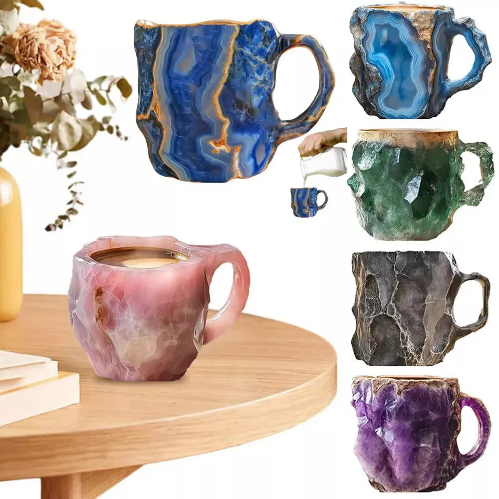 Mug café relief élégant style américain tasse design - vue 2 sur 6