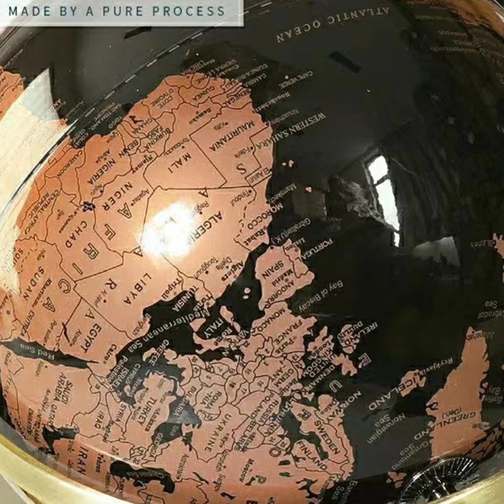 globe terrestre décoratif pour apprendre et explorer le monde - vue 5 sur 10