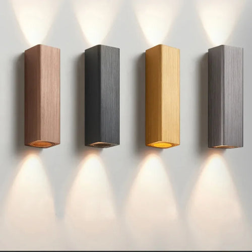 applique murale led modernes pour éclairage de fond intérieur