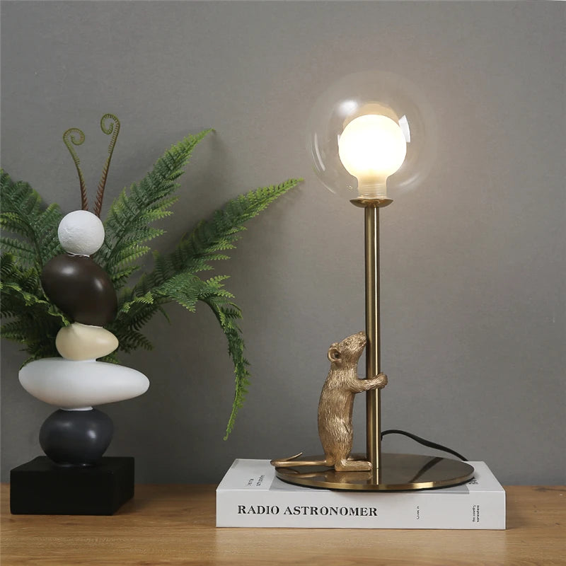 lampadaires modernes en résine animaux lampes led sur pied - vue 4 sur 8