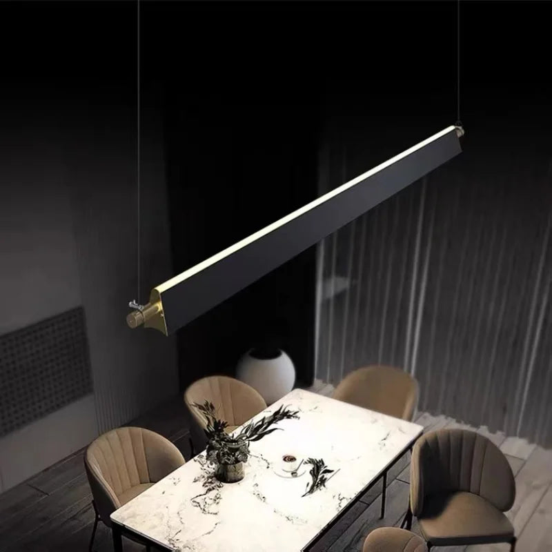suspension moderne à led pour décoration intérieure élégante - vue 4 sur 9
