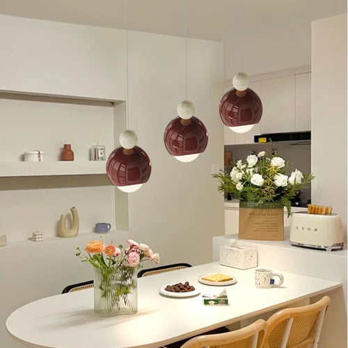 lustre à vent avec éclairage variable pour décoration moderne - vue 6 sur 8