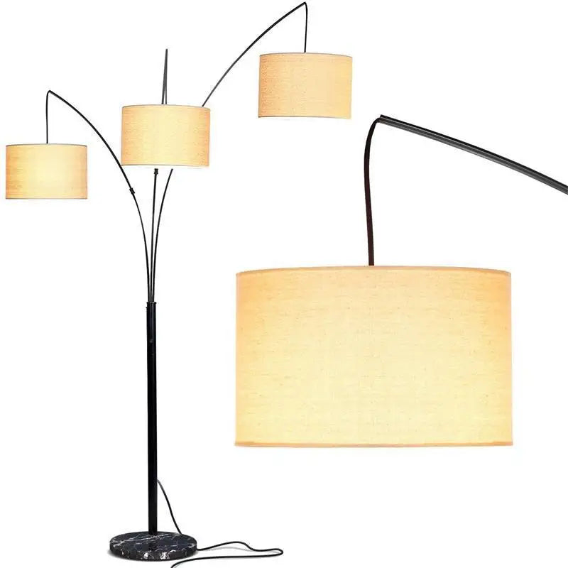Lampadaire minimaliste américain rotatif Led
