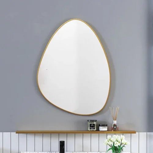 miroirs décoratifs artisanaux nordiques pour salle de bain et chambre - vue 10 sur 10