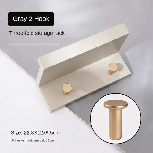 porte-manteau mural en bois pour rangement créatif et pratique - vue 16 sur 15
