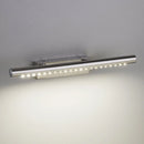 Applique murale LED chromée pour miroir