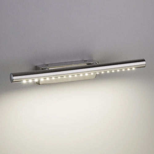 Applique murale LED chromée pour miroir