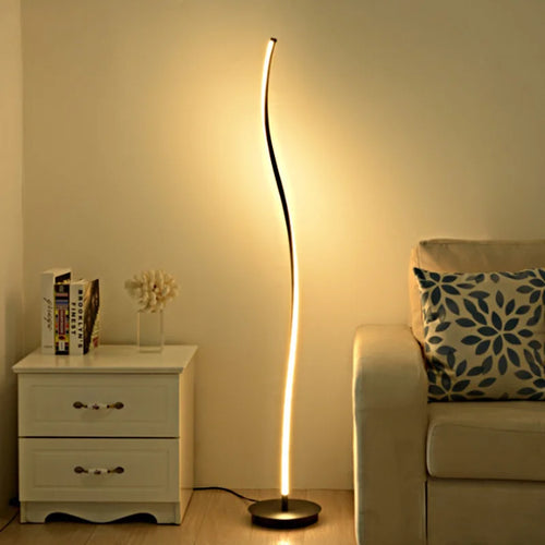 lampadaire led moderne nordique gel de silice simple