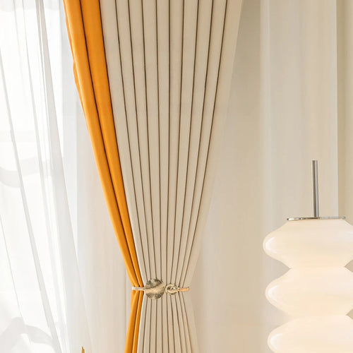 Rideau occultant moderne plissé pour chambre salon - vue 4 sur 21