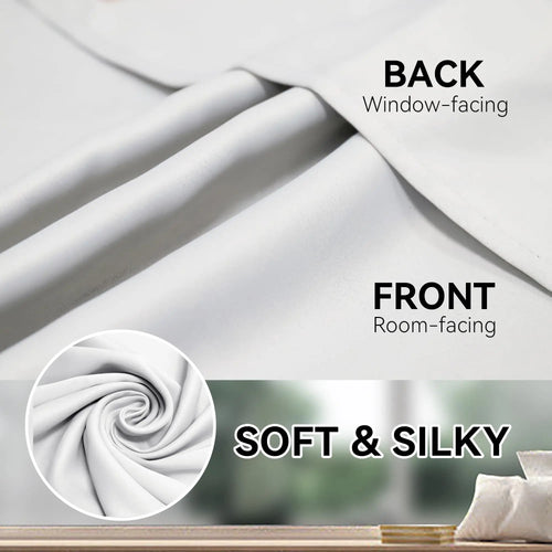 Rideau occultant extra long sur mesure style moderne