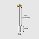 suspension en marbre italien design pour éclairage moderne
