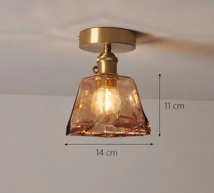 plafonnier moderne en verre pour intérieur et extérieur lumineux - vue 29 sur 30