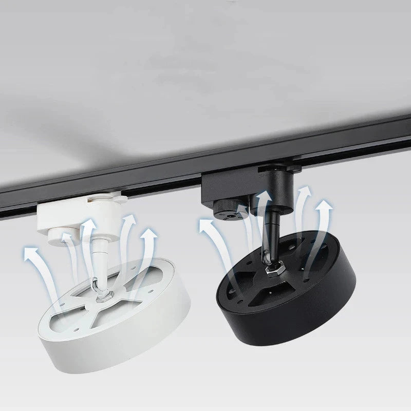 spot led cob dimmable pour rail de plafond remplace halogènes - vue 7 sur 7