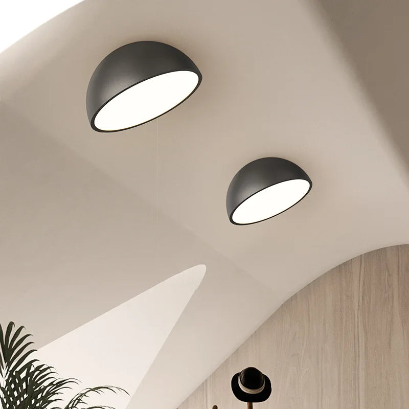 plafonnier led rond créatif pour un éclairage décoratif moderne - vue 3 sur 8