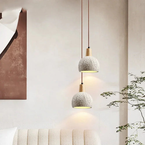 spot créatif en béton style wabi-sabi pour intérieur moderne - vue 2 sur 6