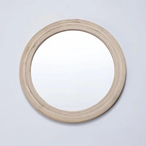 miroirs décoratifs en raphia pour une décoration murale élégante - vue 10 sur 13