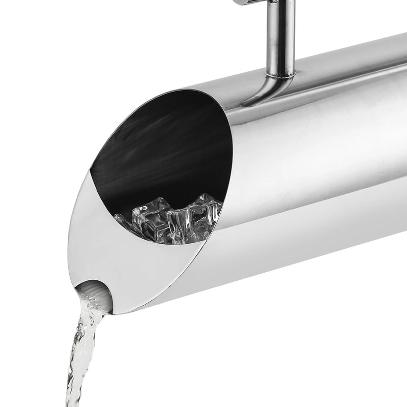 Pichet eau inox moderne poignée isolante protège bec
