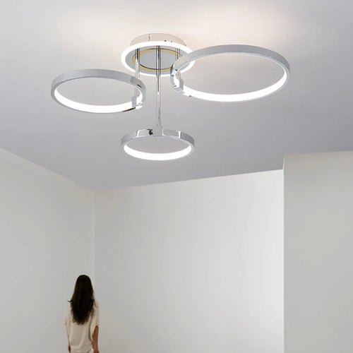 plafonnier led moderne design élégant pour intérieur lumineux