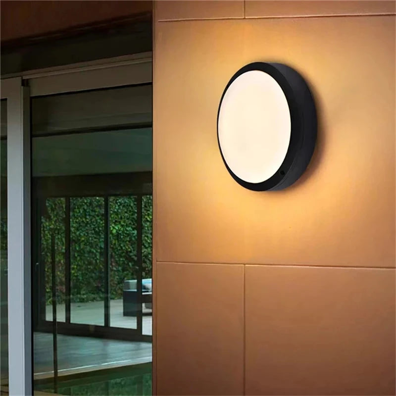 plafonnier led étanche avec capteur de mouvement pour extérieur - vue 3 sur 6