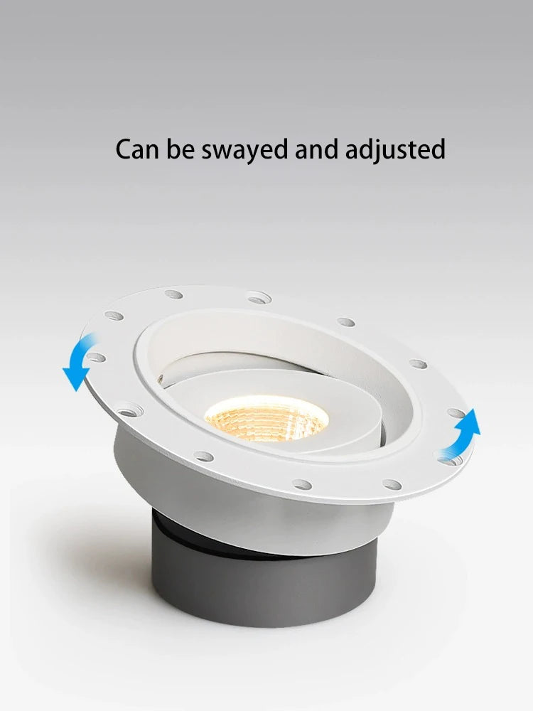 spot led ultra fin sans cadre anti-éblouissement pour maison - vue 11 sur 17