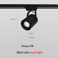 led éclairage sur rail projecteur angle réglable downlight luminaire
