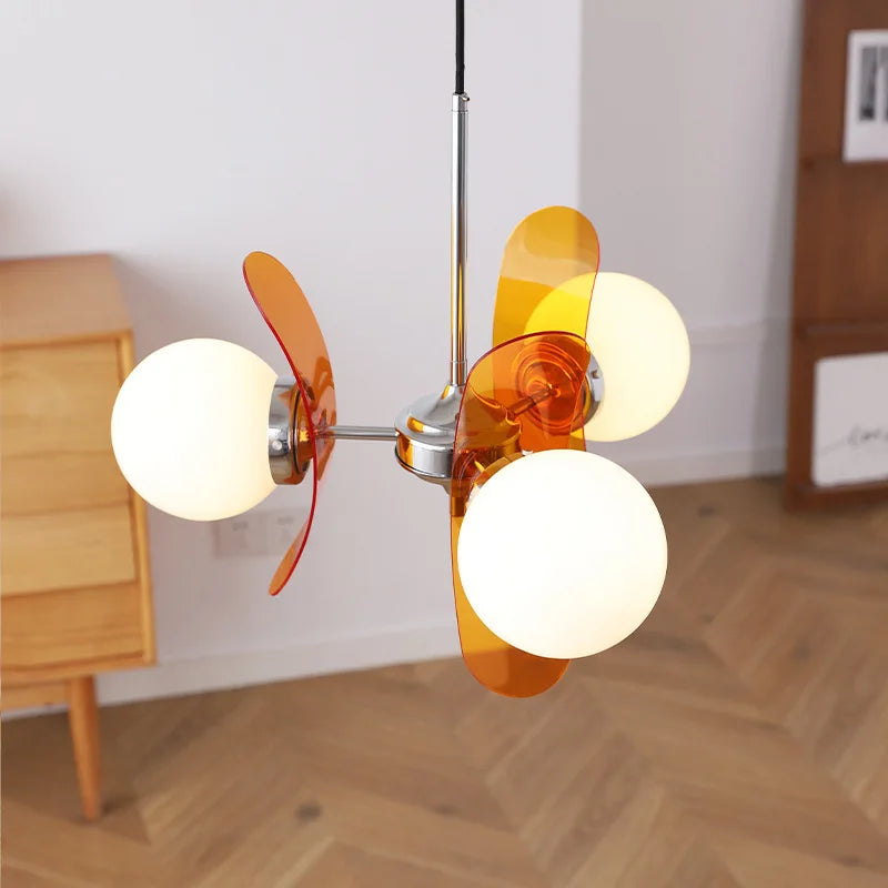 Suspension en forme de haricots acryliques - vue 5 sur 14