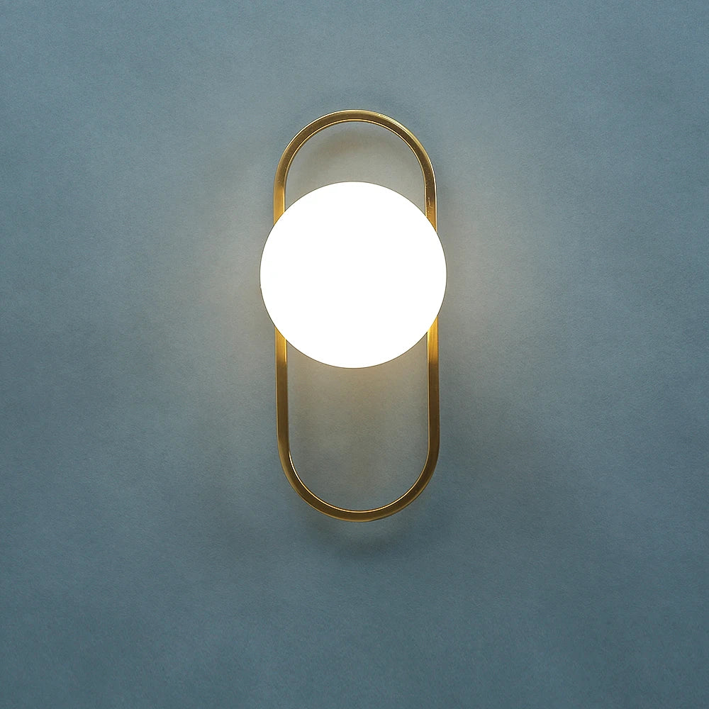 applique murale led en verre pour allée et arrière-plan d'hôtel - vue 3 sur 9