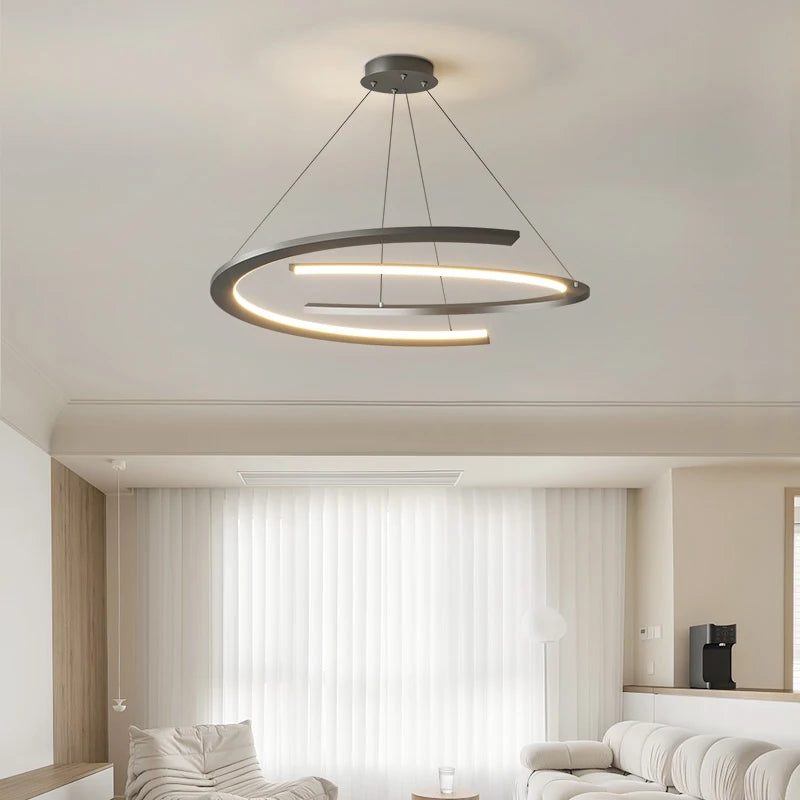 Lustre moderne pour salon