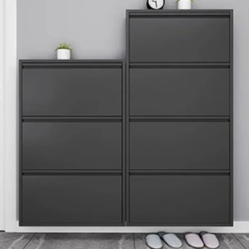 étagère à chaussures moderne en bois pour rangement intérieur élégant - vue 5 sur 53