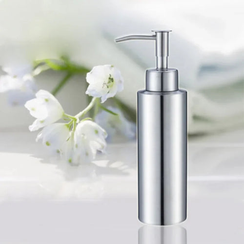 distributeur de savon en acier inoxydable pour mains et corps - vue 9 sur 14