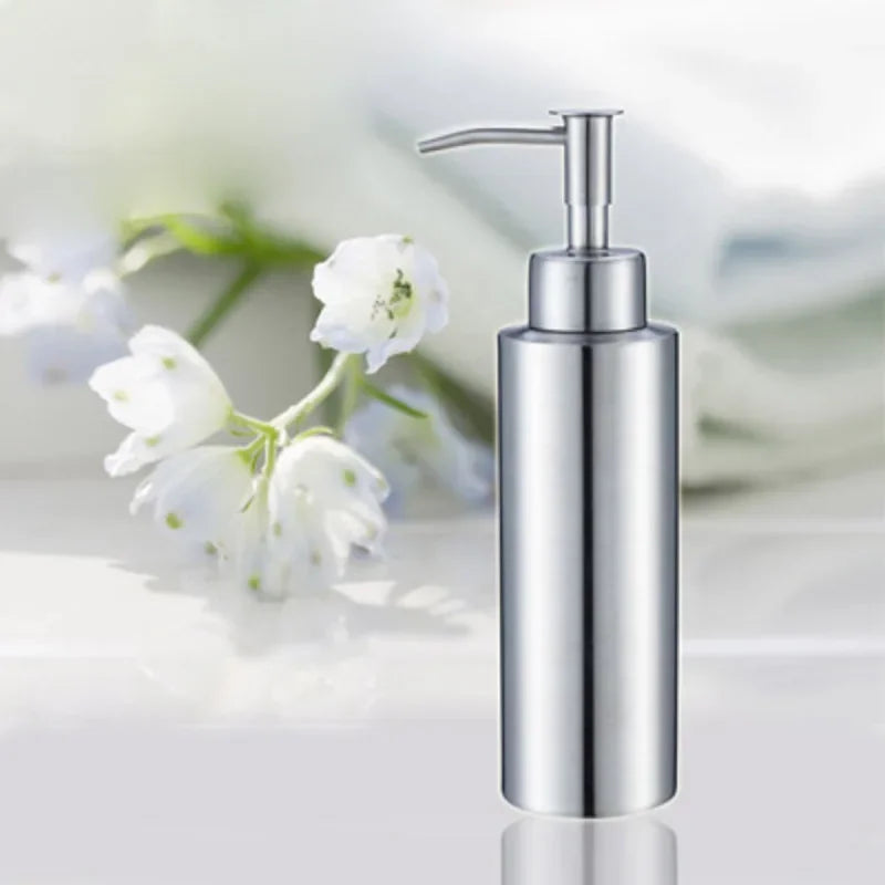 distributeur de savon en acier inoxydable pour mains et corps - vue 8 sur 14