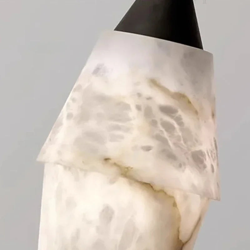 lustre moderne en marbre pour décoration intérieure élégante - vue 5 sur 9