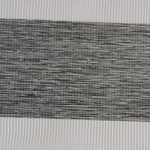 Store enrouleur zébré occultant tissu jacquard pour fenêtre