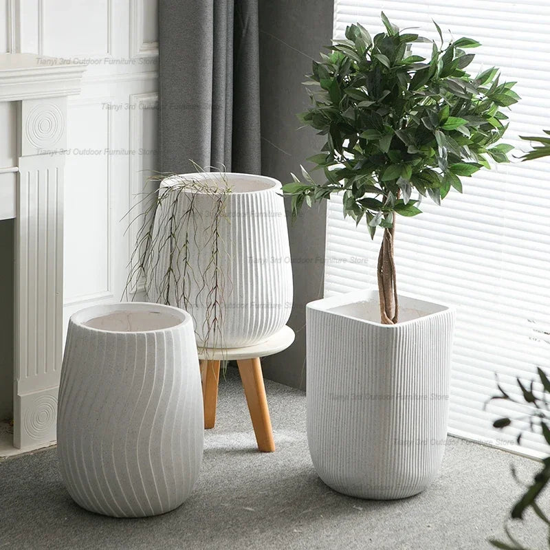 pots de fleurs nordiques design moderne pour jardin et cour - vue 3 sur 11