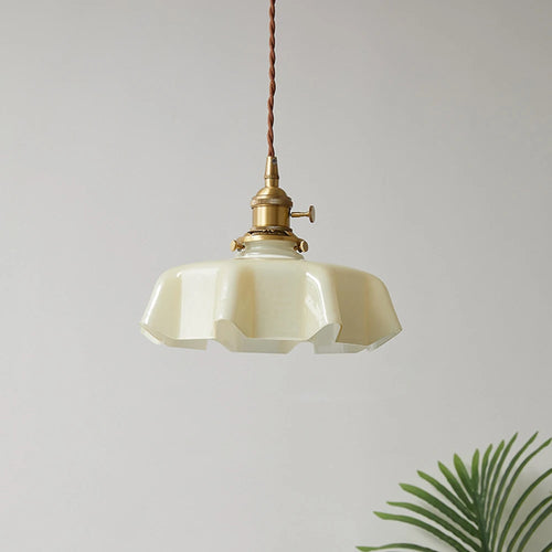 lampe suspendue rétro nordique en verre pour bar hôtel
