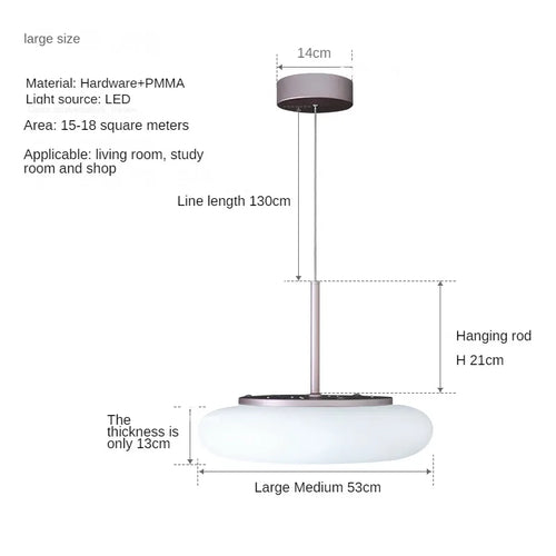 lustres modernes en led pour un éclairage minimaliste élégant - vue 12 sur 12