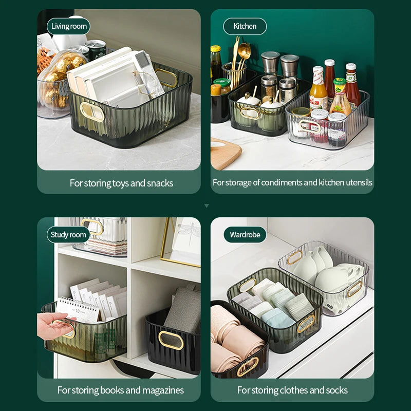 tiroir empilable en acrylique pour rangement de cosmétiques et accessoires - vue 6 sur 8