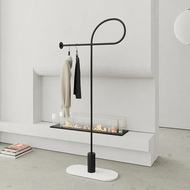 porte-manteau luxe sur pied rangement créatif multifonction - vue 4 sur 6
