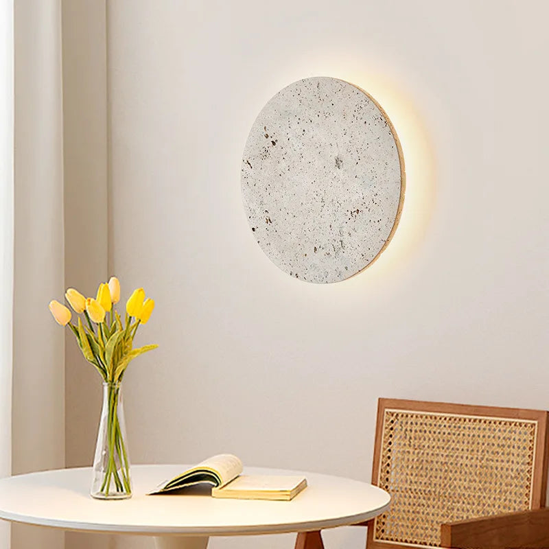 applique murale en pierre naturelle pour ambiance artistique décorative - vue 4 sur 8